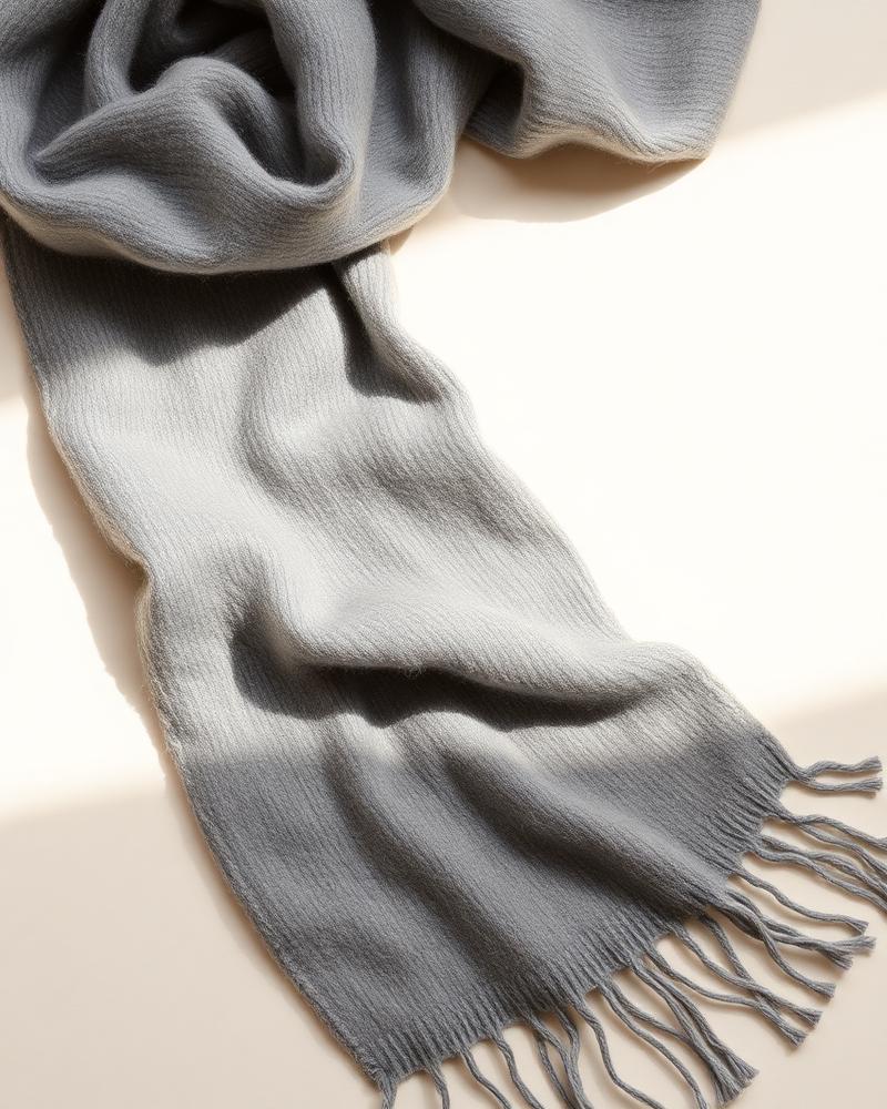 Fog Cashmere Scarf