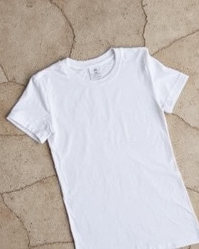 White Cotton Tee